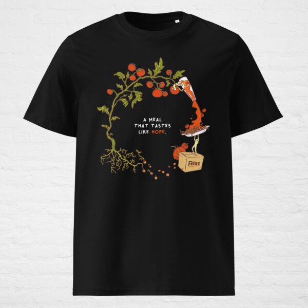 Unisex T-shirt - A Meal That Tastes Like Hope (Black)