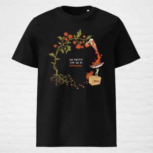 Unisex T-shirt - Un Pasto Che Sa Di Speranza (Nera)