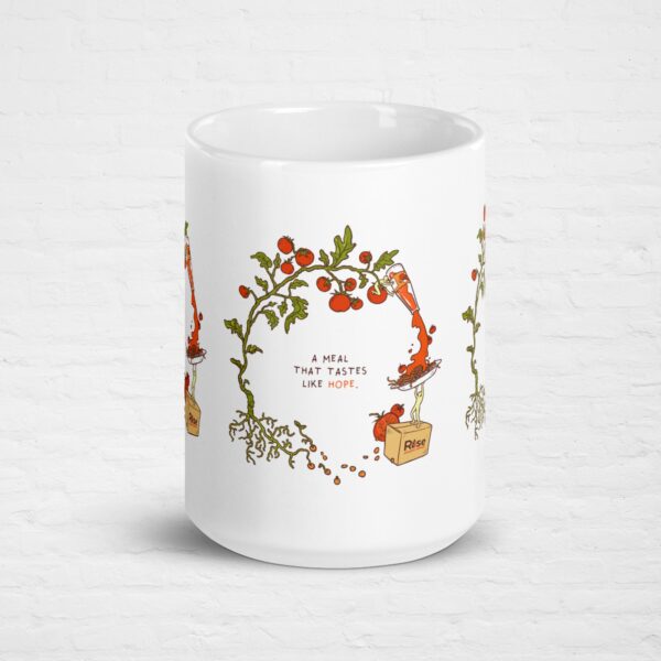 White Mug - A Meal That Tastes Like Hope - Image 2