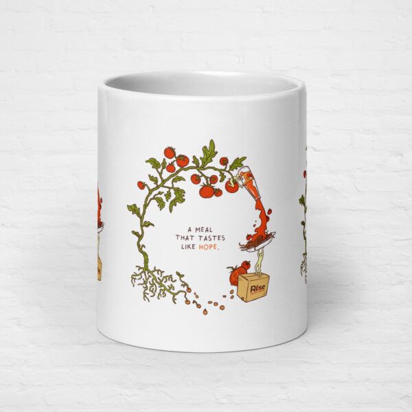 White Mug - A Meal That Tastes Like Hope - Image 3